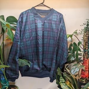 Large Forrester's plaid windbreaker